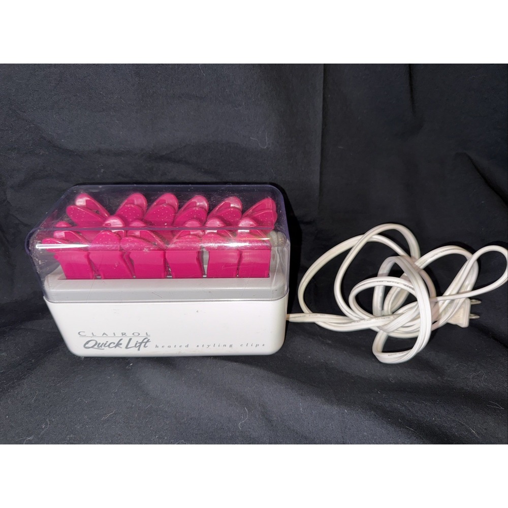Quick Lift Heated Styling Clips - Pink